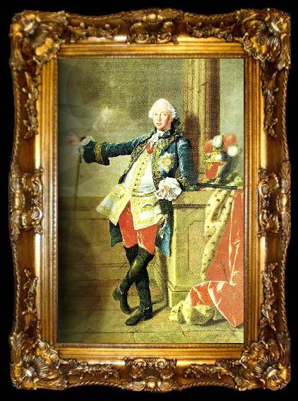 framed  TISCHBEIN, Johann Heinrich Wilhelm count giech, ta009-2